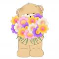 GW101 - Bear with Flowers